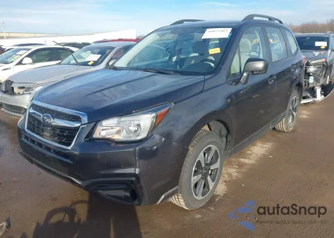 2018 Subaru Forester 2.5I from USA, damaged, VIN JF2SJABC5JH540984